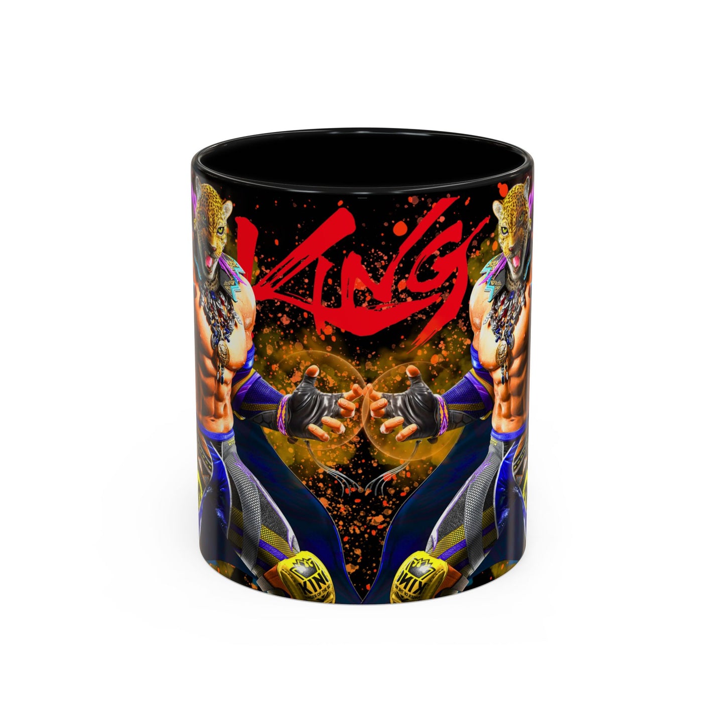 Tekken 8 King Mug – Dark Smoky & White Premium Mug Design | By RSB HUB