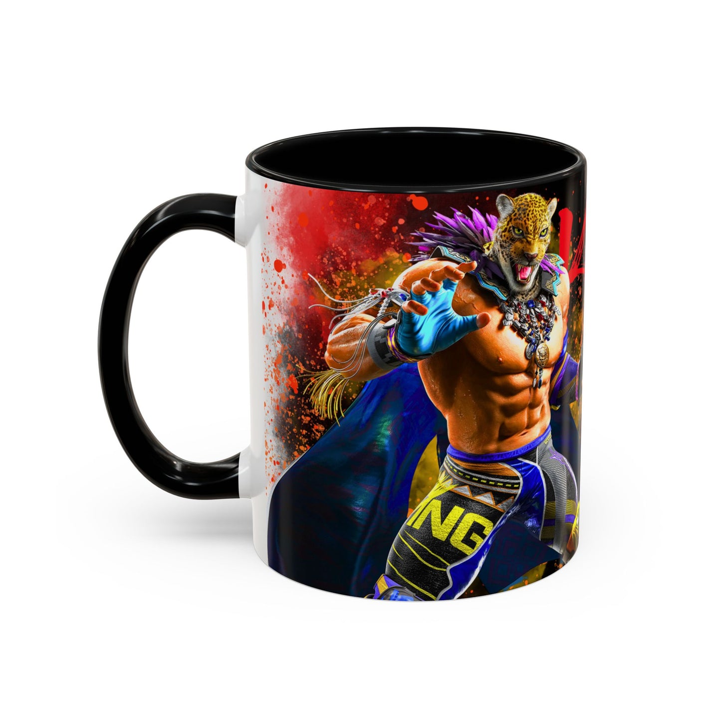 Tekken 8 King Mug – Dark Smoky & White Premium Mug Design | By RSB HUB