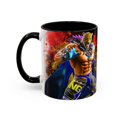Tekken 8 King Mug – Dark Smoky & White Premium Mug Design | By RSB HUB