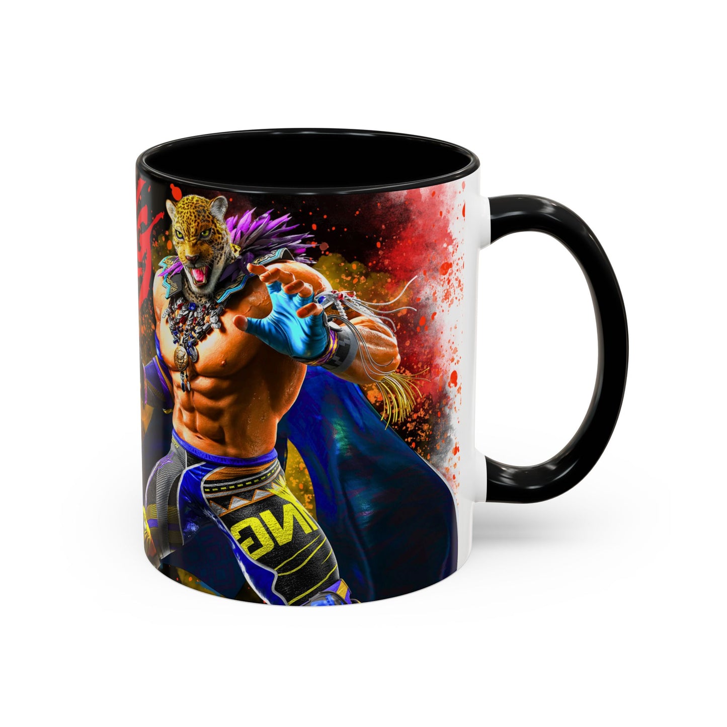 Tekken 8 King Mug – Dark Smoky & White Premium Mug Design | By RSB HUB