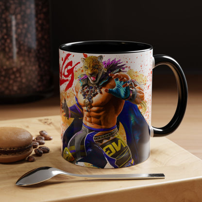 Tekken 8 King Mug – Dark Smoky & White Premium Mug Design | By RSB HUB