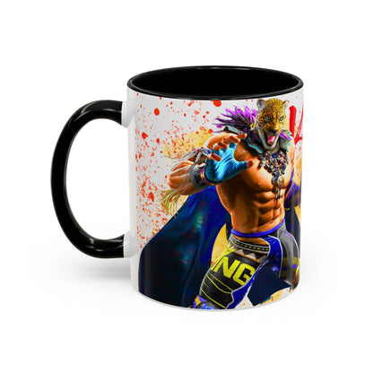 Tekken 8 King Mug – Dark Smoky & White Premium Mug Design | By RSB HUB