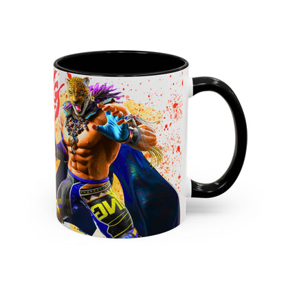 Tekken 8 King Mug – Dark Smoky & White Premium Mug Design | By RSB HUB