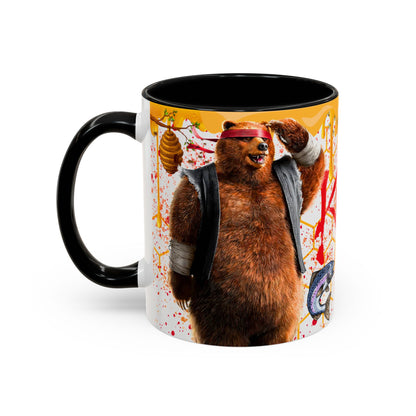 Tekken 8 Kuma Mug – Dark Smoky & White Premium Mug Design | By RSB HUB