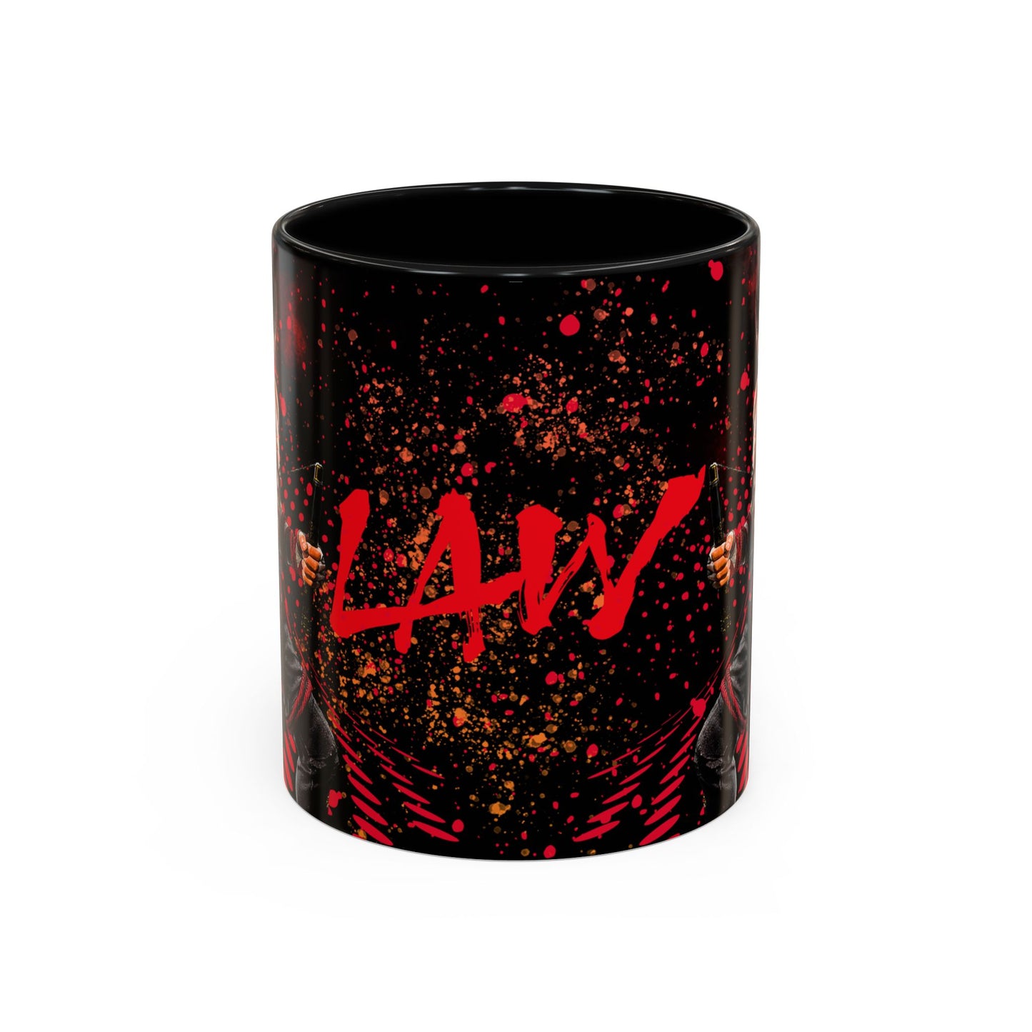 Tekken 8 Marshall Law Mug – Dark Smoky & White Premium Mug Design | By RSB HUB