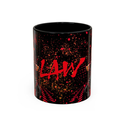 Tekken 8 Marshall Law Mug – Dark Smoky & White Premium Mug Design | By RSB HUB