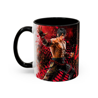 Tekken 8 Marshall Law Mug – Dark Smoky & White Premium Mug Design | By RSB HUB