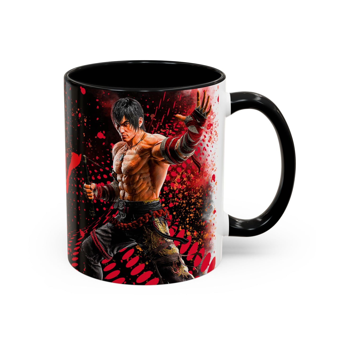 Tekken 8 Marshall Law Mug – Dark Smoky & White Premium Mug Design | By RSB HUB