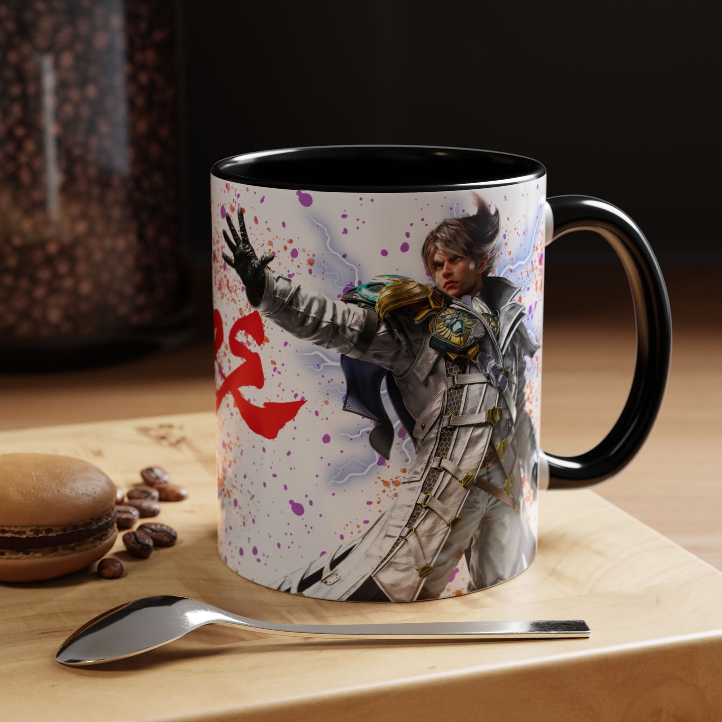 Tekken 8 Lars Mug – Dark Smoky & White Premium Mug Design | By RSB HUB