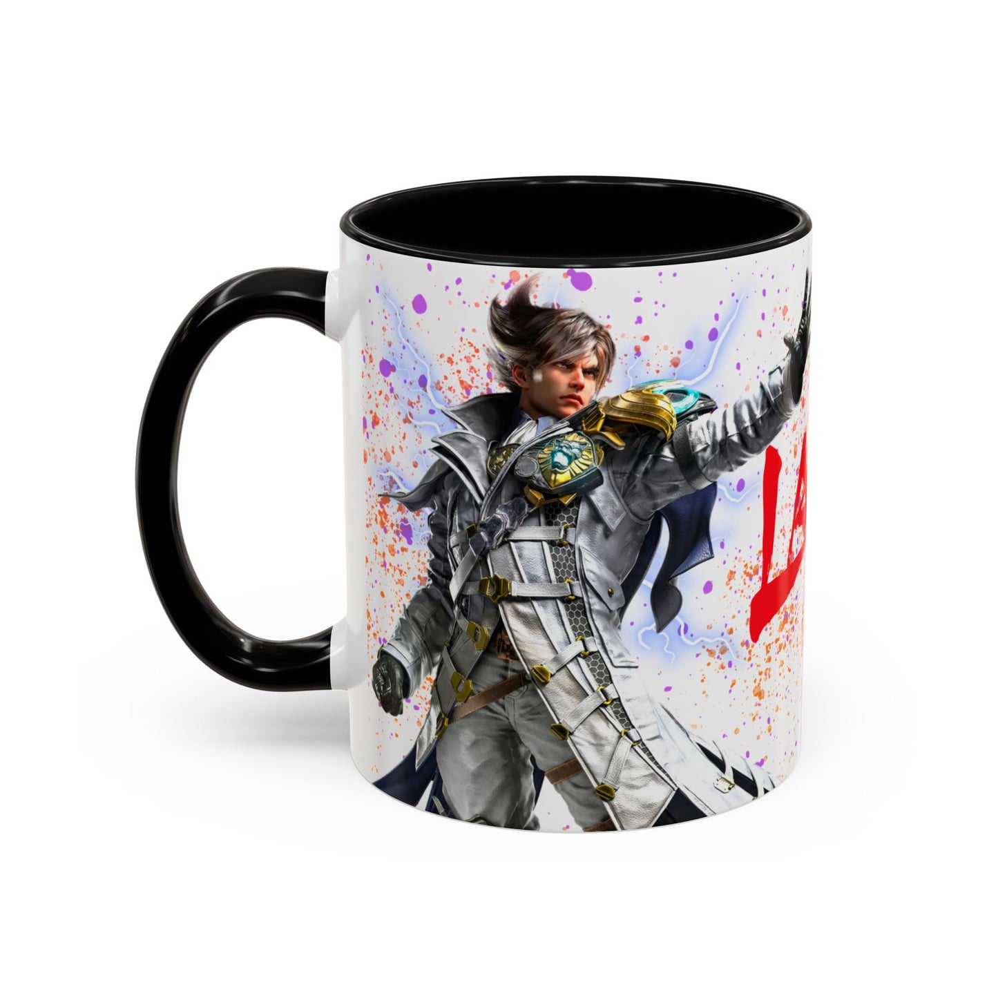 Tekken 8 Lars Mug – Dark Smoky & White Premium Mug Design | By RSB HUB