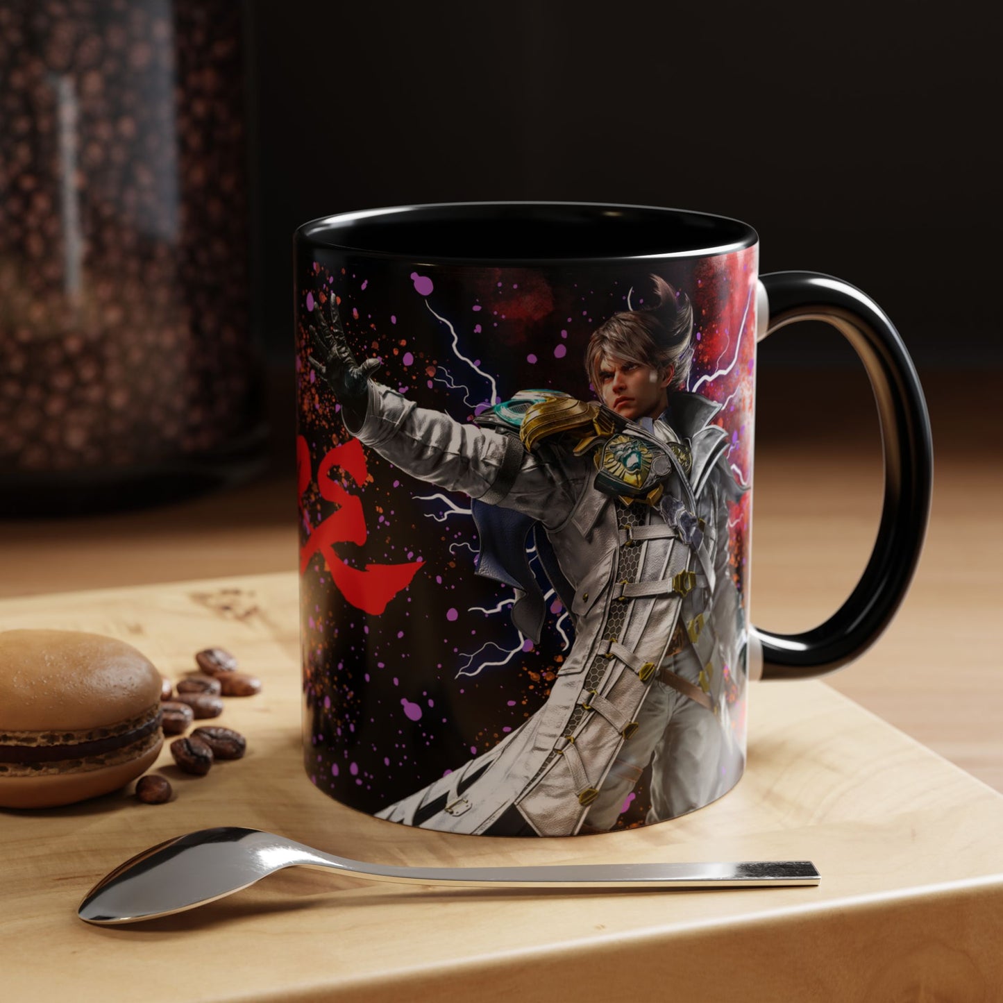 Tekken 8 Lars Mug – Dark Smoky & White Premium Mug Design | By RSB HUB