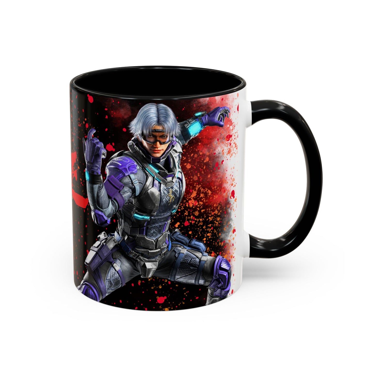 Tekken 8 Lee Mug – Dark Smoky & White Premium Mug Design | By RSB HUB