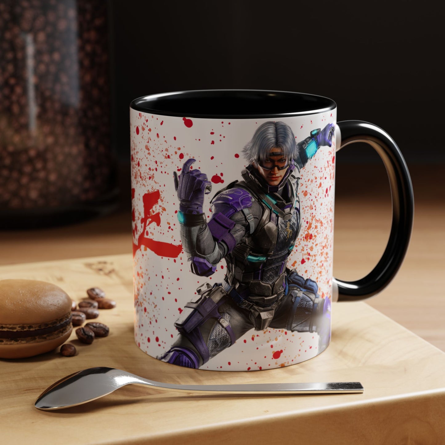 Tekken 8 Lee Mug – Dark Smoky & White Premium Mug Design | By RSB HUB