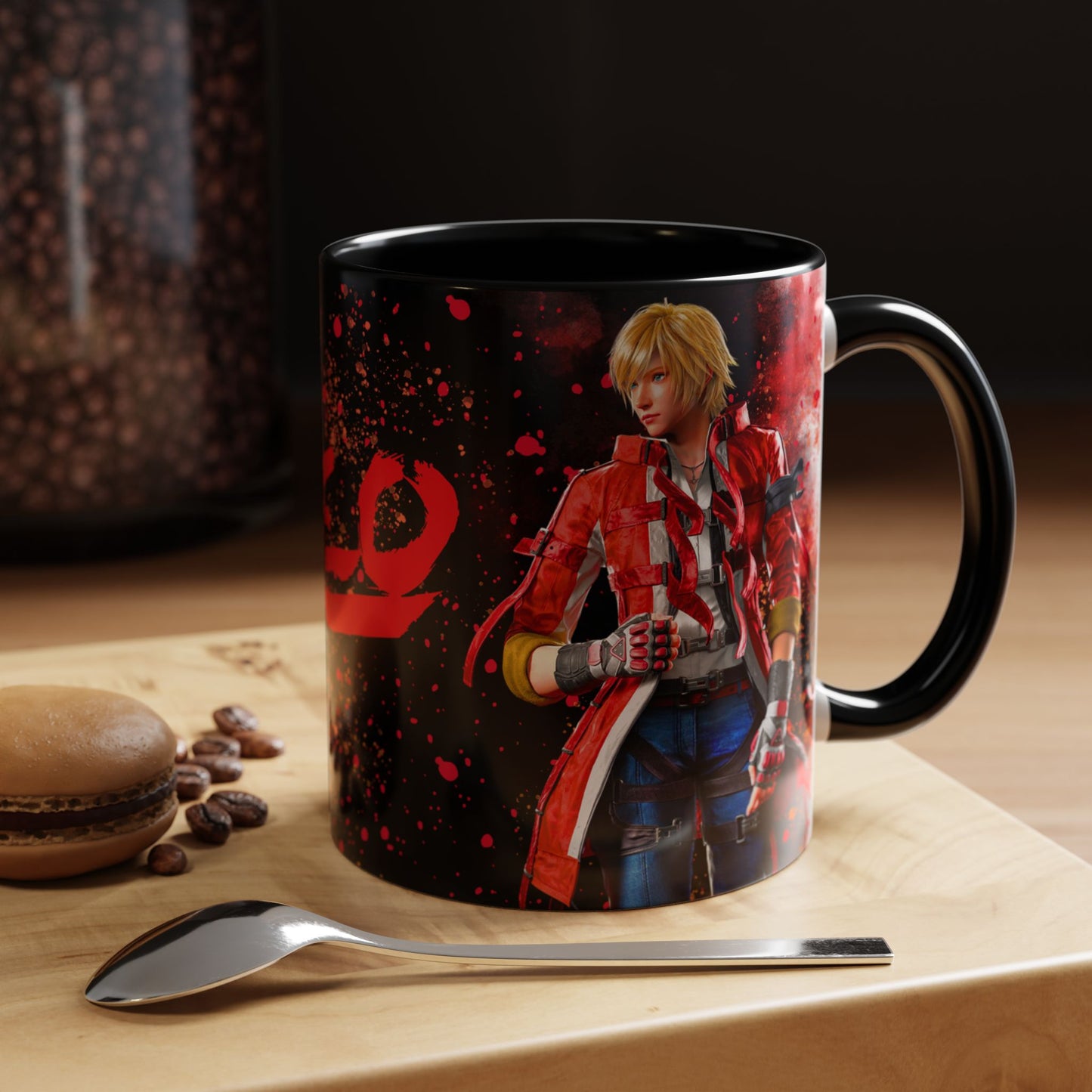 Tekken 8 Leo Mug – Dark Smoky & White Premium Mug Design | By RSB HUB