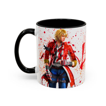 Tekken 8 Leo Mug – Dark Smoky & White Premium Mug Design | By RSB HUB