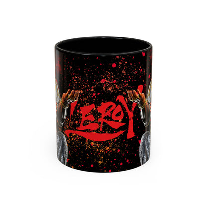 Tekken 8 Leroy Mug – Dark Smoky & White Premium Mug Design | By RSB HUB