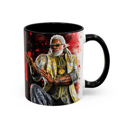 Tekken 8 Leroy Mug – Dark Smoky & White Premium Mug Design | By RSB HUB