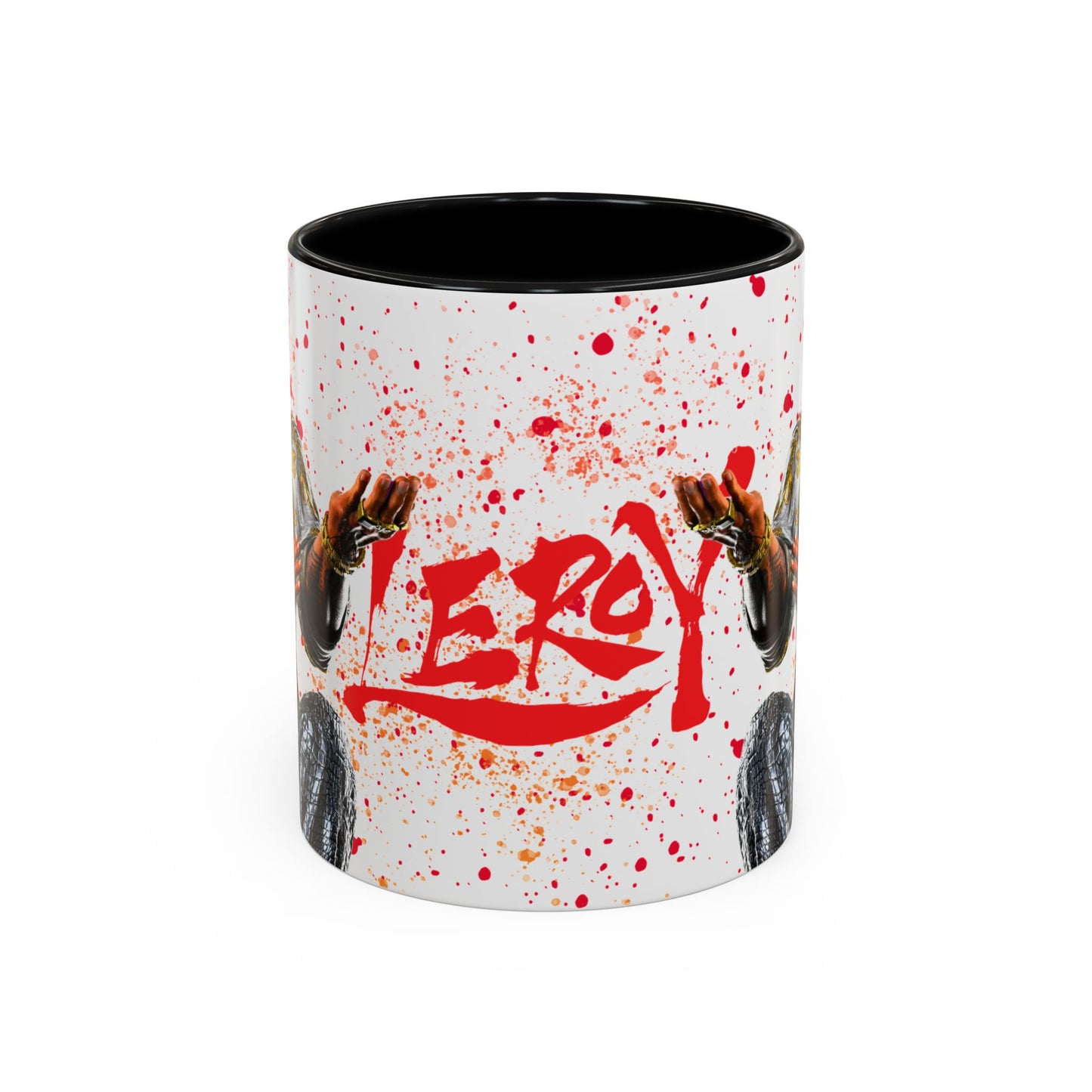 Tekken 8 Leroy Mug – Dark Smoky & White Premium Mug Design | By RSB HUB