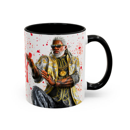 Tekken 8 Leroy Mug – Dark Smoky & White Premium Mug Design | By RSB HUB