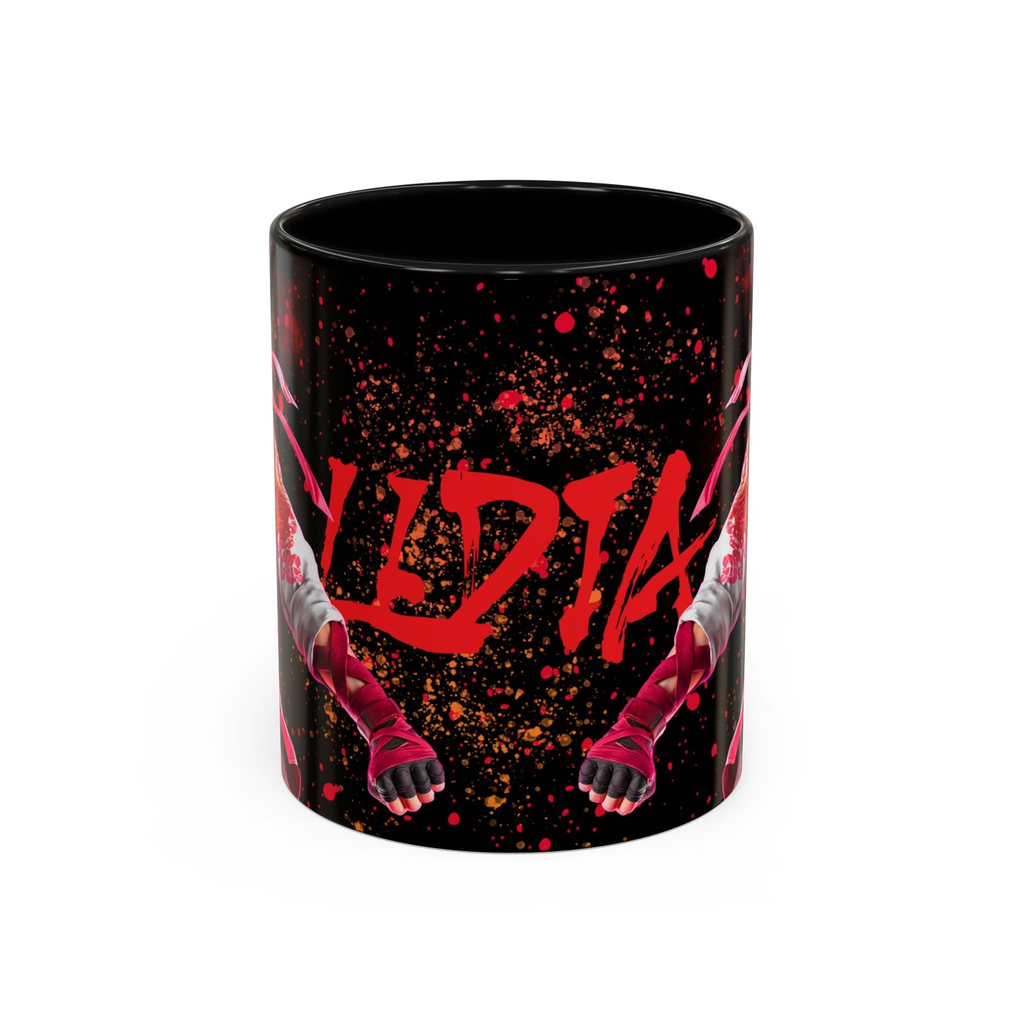 Tekken 8 Lidia Mug – Dark Smoky & White Premium Mug Design | By RSB HUB