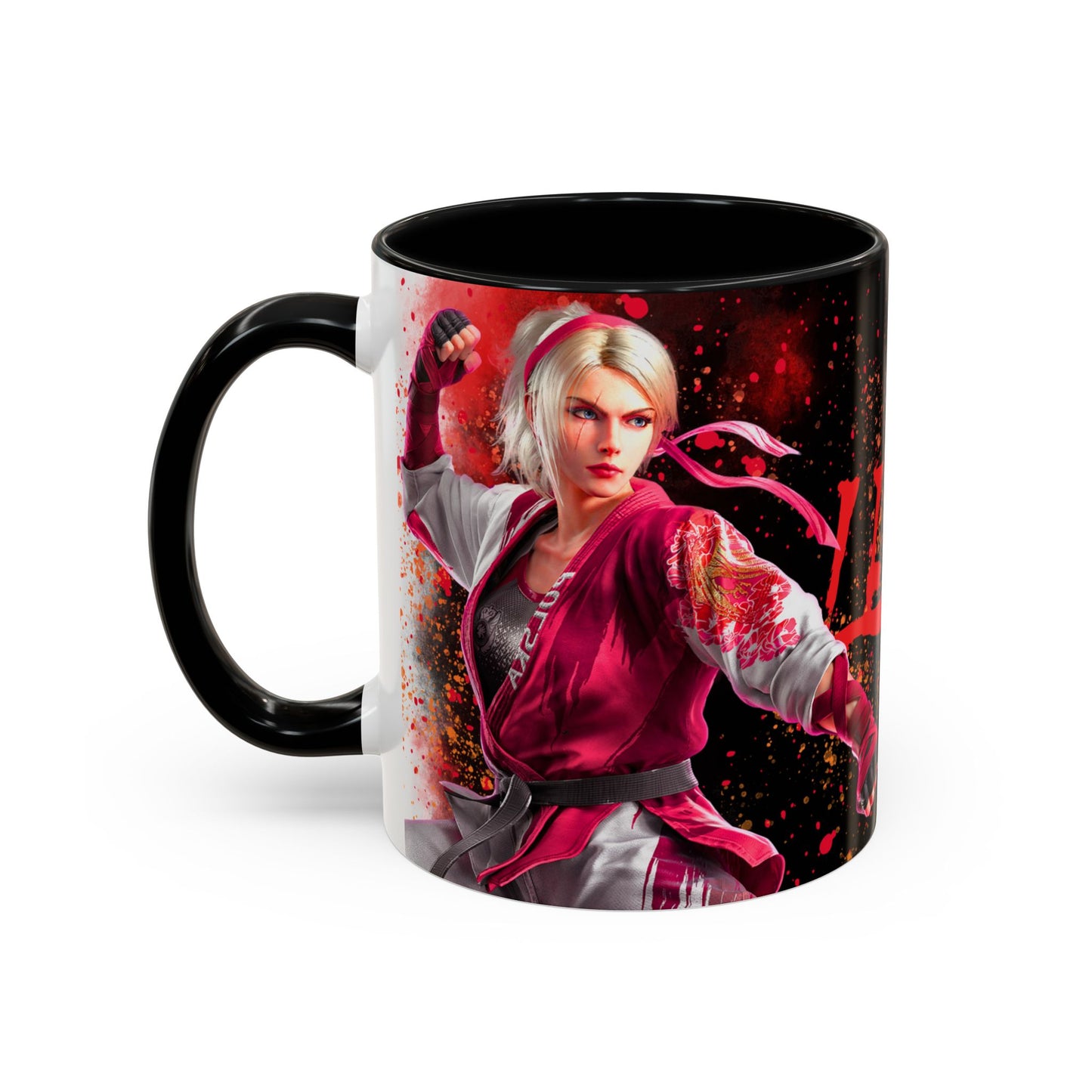 Tekken 8 Lidia Mug – Dark Smoky & White Premium Mug Design | By RSB HUB