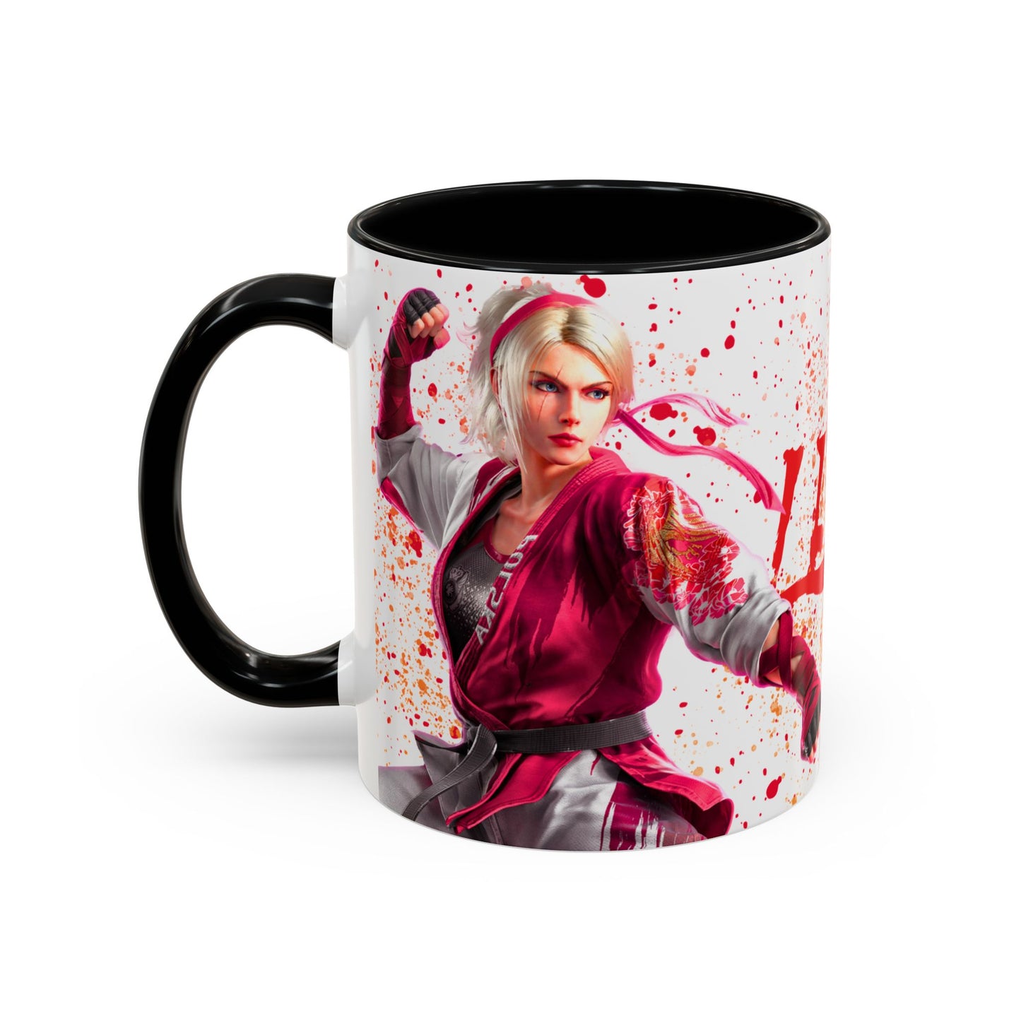 Tekken 8 Lidia Mug – Dark Smoky & White Premium Mug Design | By RSB HUB