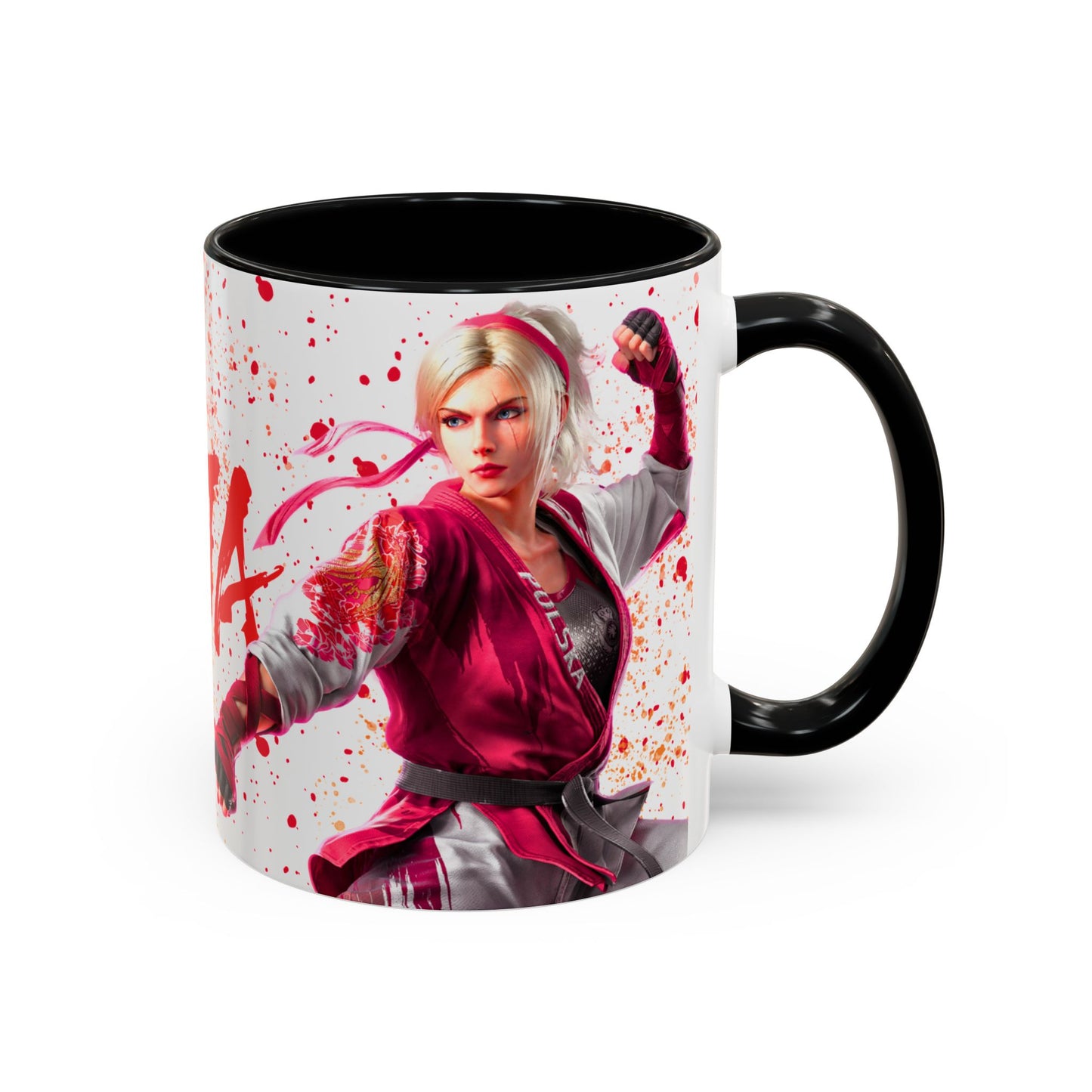 Tekken 8 Lidia Mug – Dark Smoky & White Premium Mug Design | By RSB HUB
