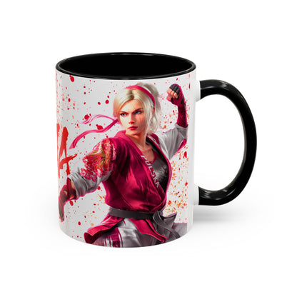 Tekken 8 Lidia Mug – Dark Smoky & White Premium Mug Design | By RSB HUB