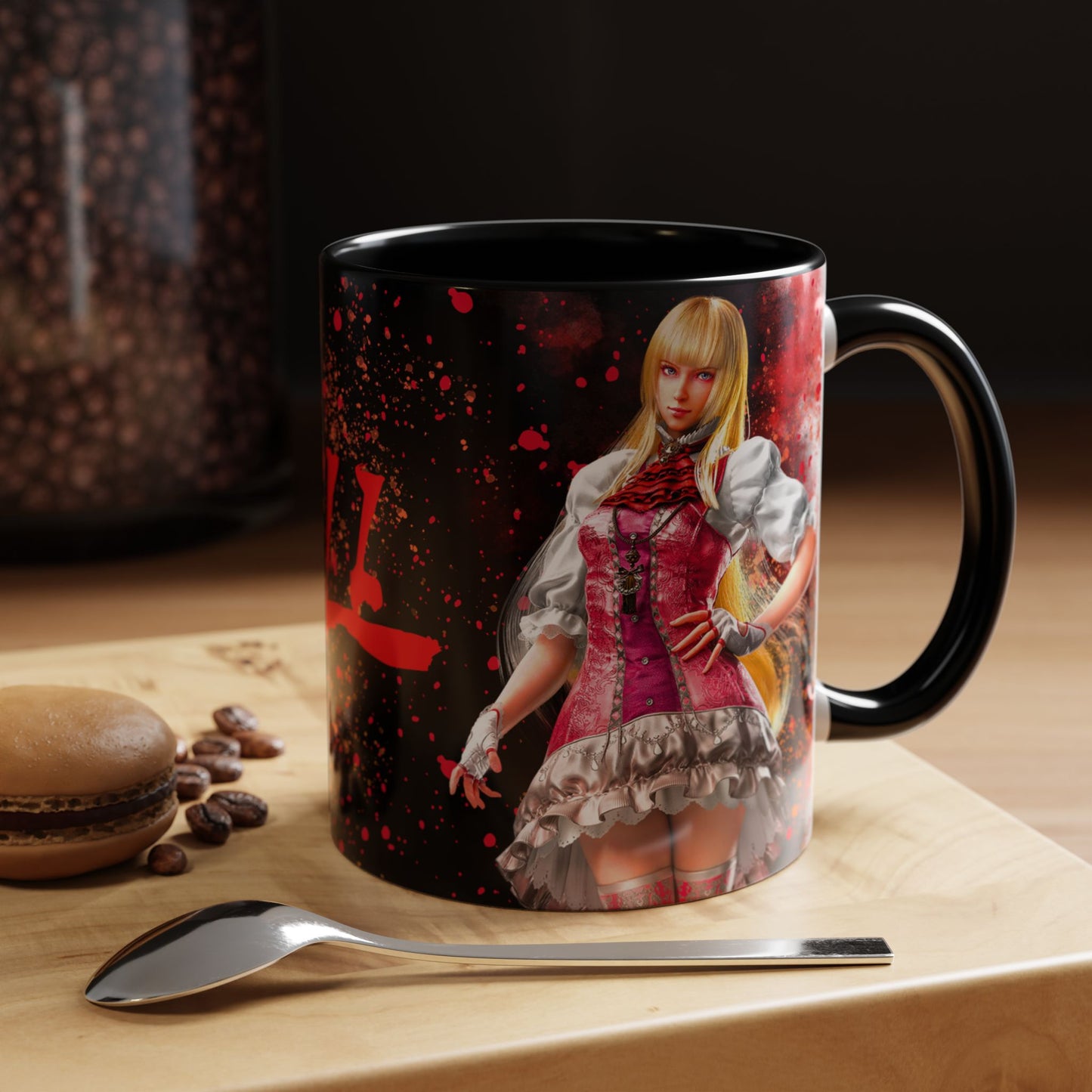 Tekken 8 Lili Mug – Dark Smoky & White Premium Mug Design | By RSB HUB