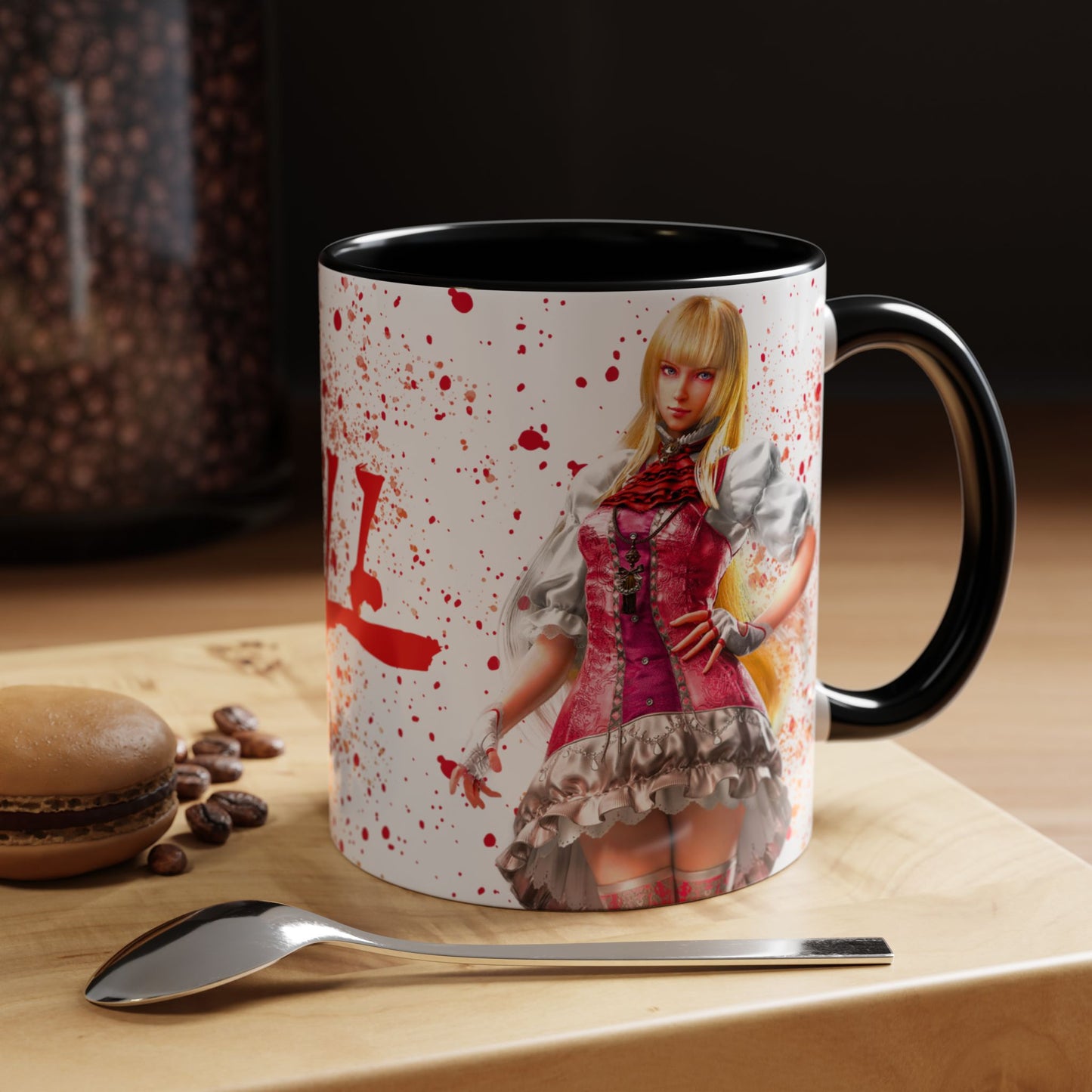 Tekken 8 Lili Mug – Dark Smoky & White Premium Mug Design | By RSB HUB
