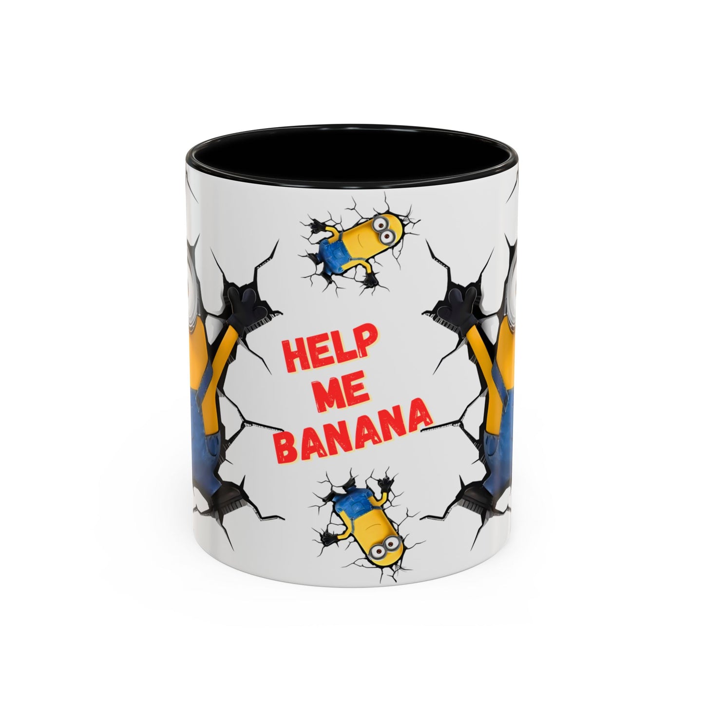 Minions Mug Wall Broken – Fun & Cute 11oz Coffee Mug | By RSB HUB