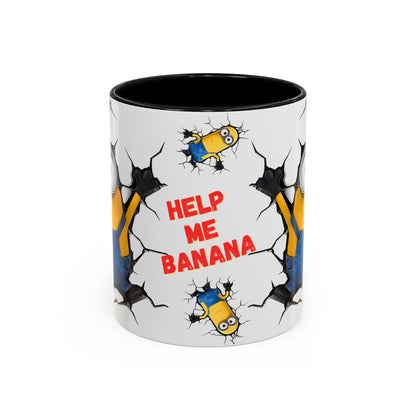 Minions Mug Wall Broken – Fun & Cute 11oz Coffee Mug | By RSB HUB