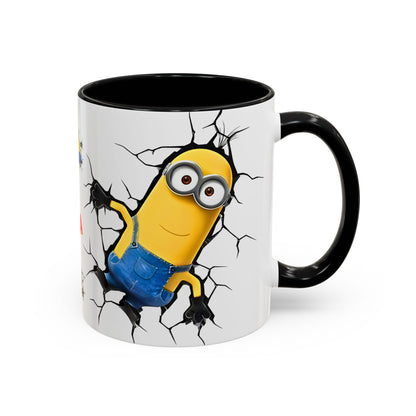 Minions Mug Wall Broken – Fun & Cute 11oz Coffee Mug 03 | By RSB HUB