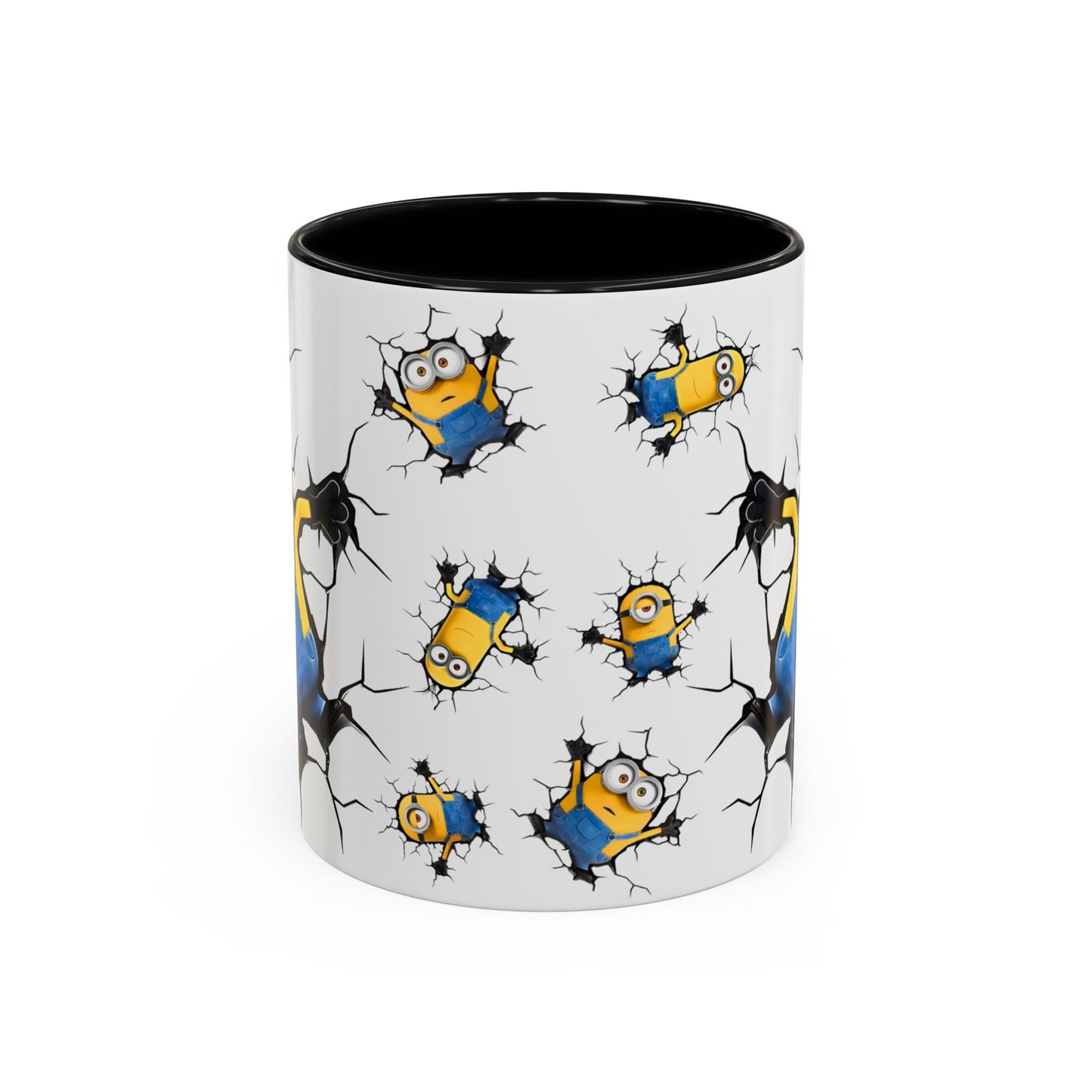 Minions Mug Wall Broken – Fun & Cute 11oz Coffee Mug 04 | By RSB HUB