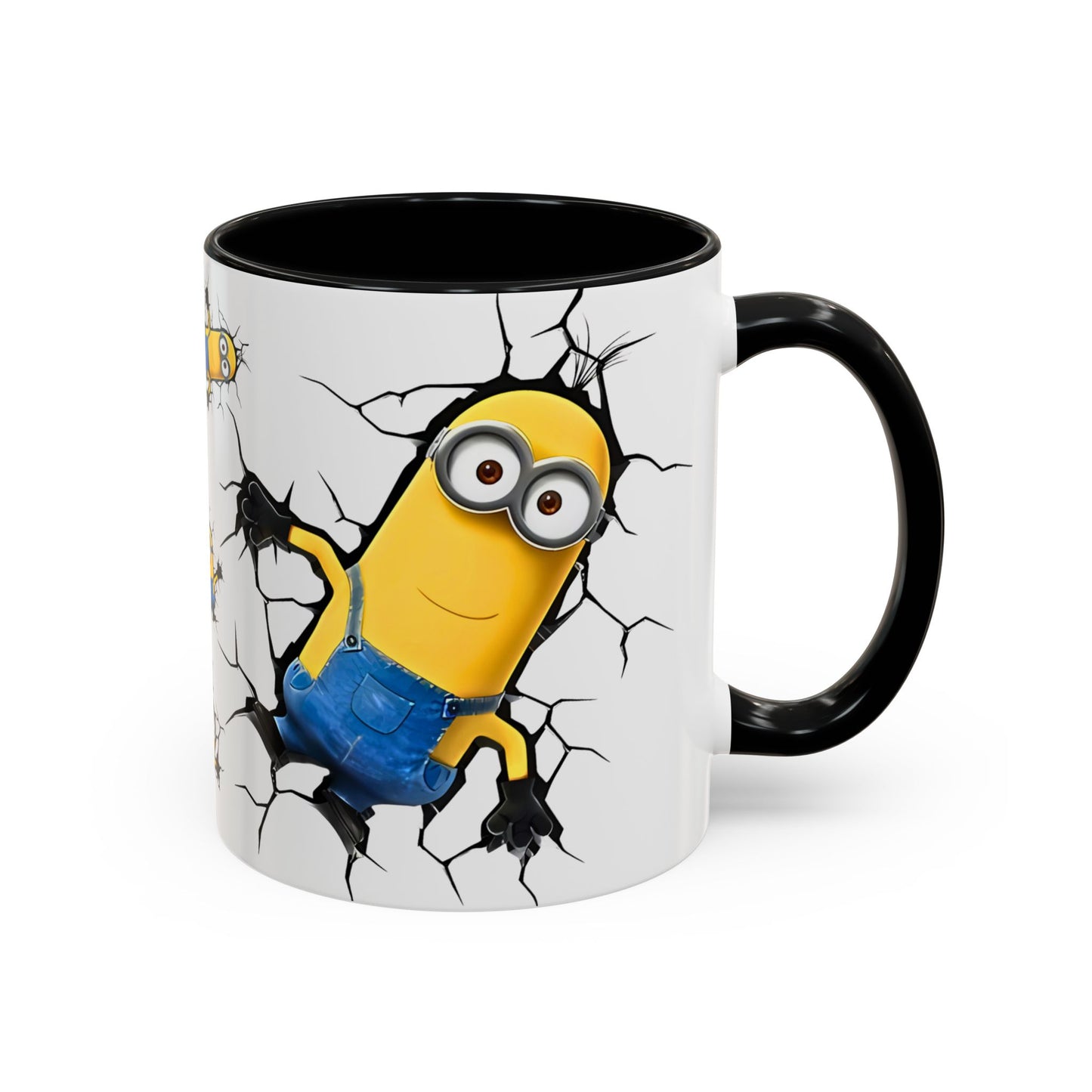 Minions Mug Wall Broken – Fun & Cute 11oz Coffee Mug 04 | By RSB HUB