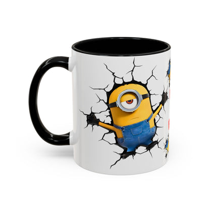 Minions Mug Wall Broken – Fun & Cute 11oz Coffee Mug 06 | By RSB HUB