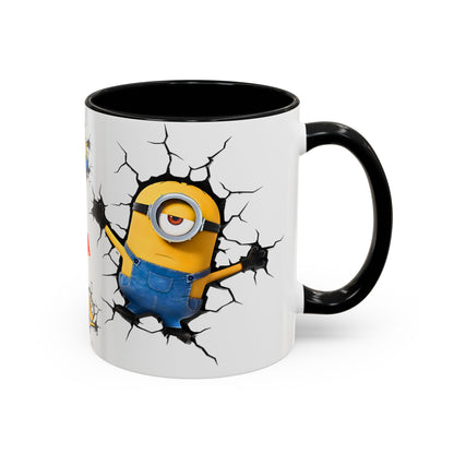 Minions Mug Wall Broken – Fun & Cute 11oz Coffee Mug 06 | By RSB HUB