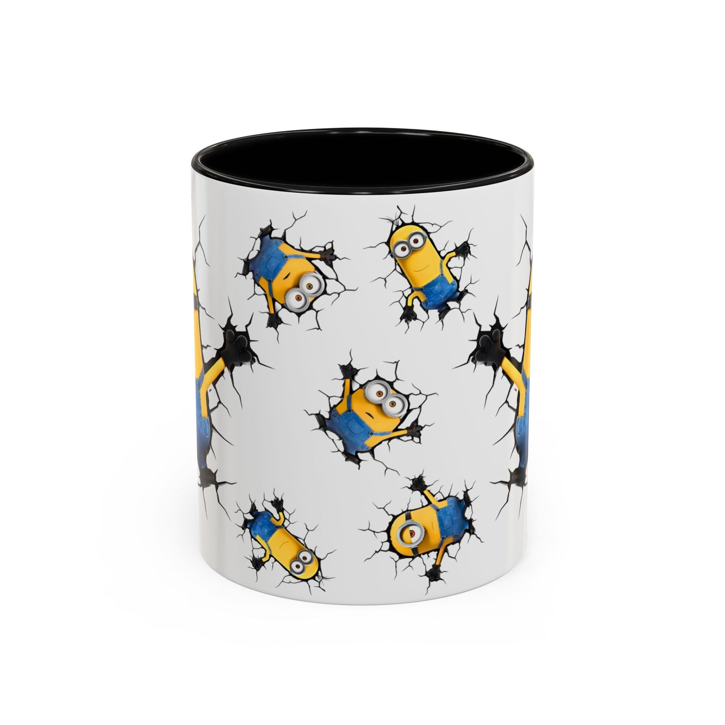 Minions Mug Wall Broken – Fun & Cute 11oz Coffee Mug 06 | By RSB HUB