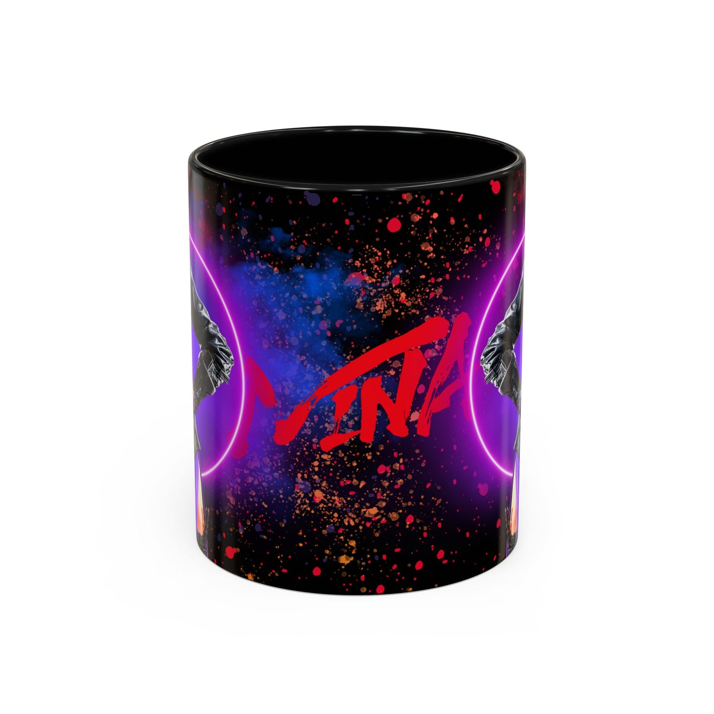 Tekken 8 Nina Mug – Dark Smoky & White Premium Mug Design | By RSB HUB