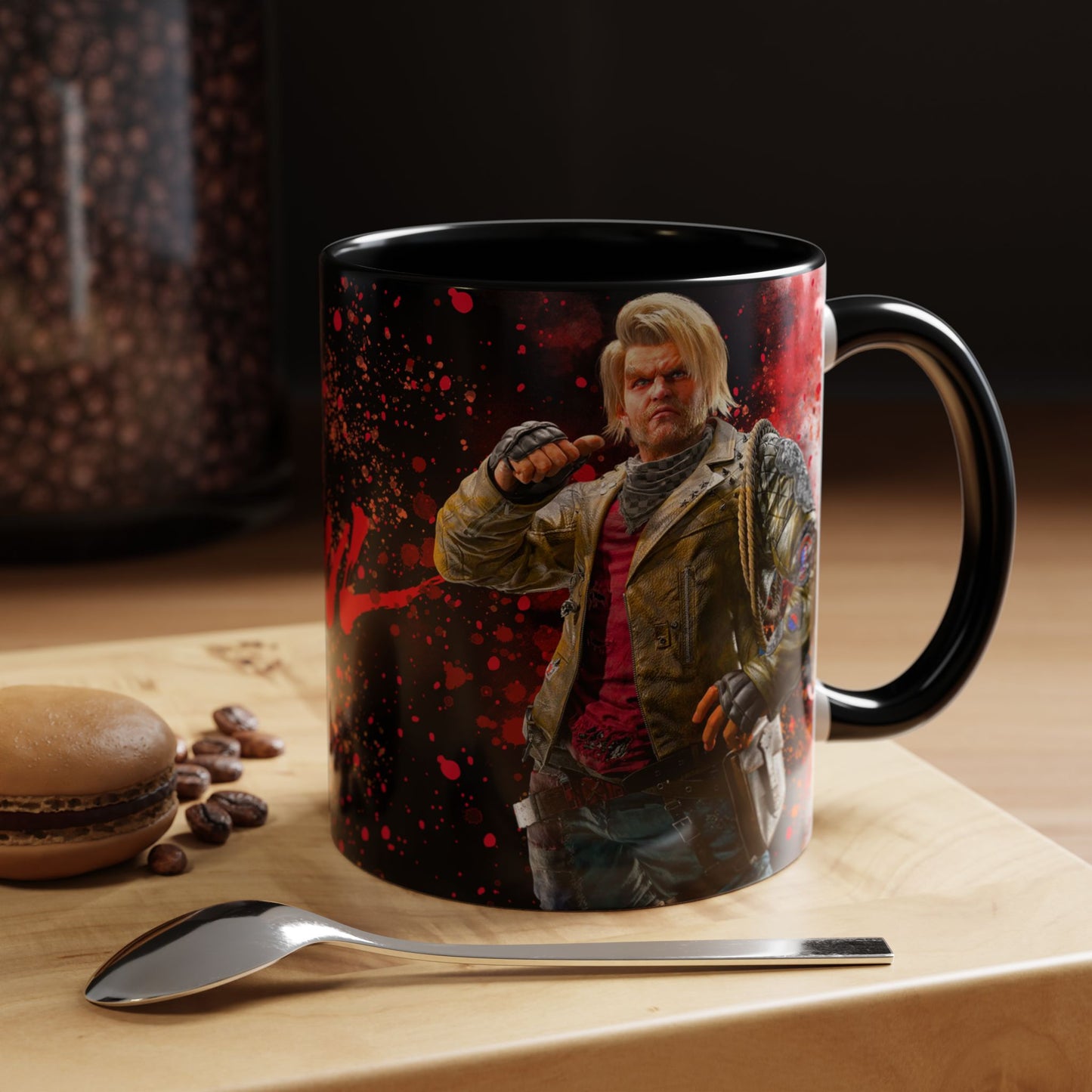 Tekken 8 Paul Mug – Dark Smoky & White Premium Mug Design | By RSB HUB