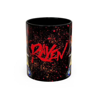 Tekken 8 Raven Mug – Dark Smoky & White Premium Mug Design | By RSB HUB