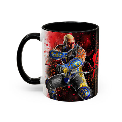 Tekken 8 Raven Mug – Dark Smoky & White Premium Mug Design | By RSB HUB