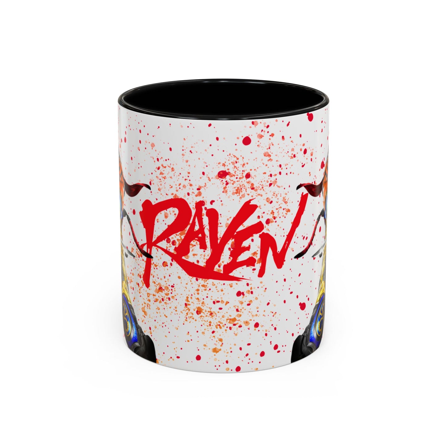 Tekken 8 Raven Mug – Dark Smoky & White Premium Mug Design | By RSB HUB