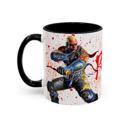 Tekken 8 Raven Mug – Dark Smoky & White Premium Mug Design | By RSB HUB