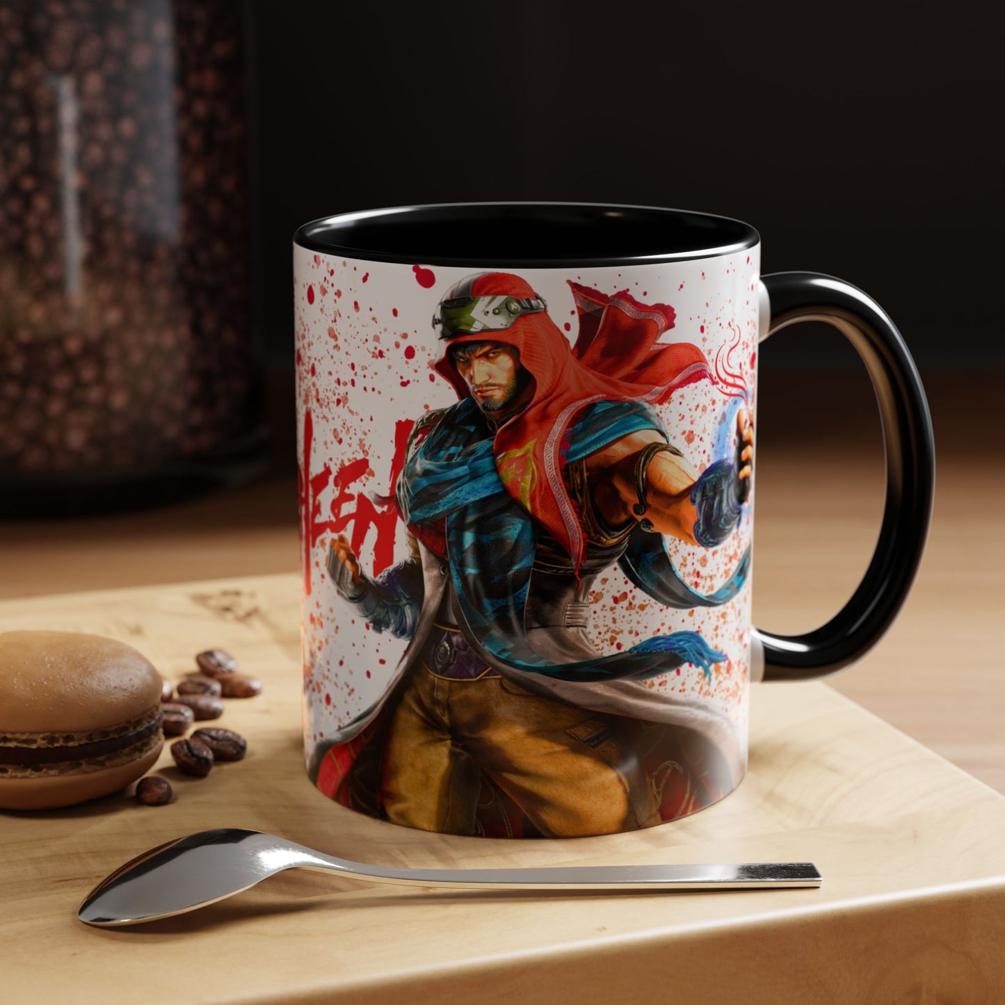 Tekken 8 Shaheen Mug – Dark Smoky & White Premium Mug Design | By RSB HUB