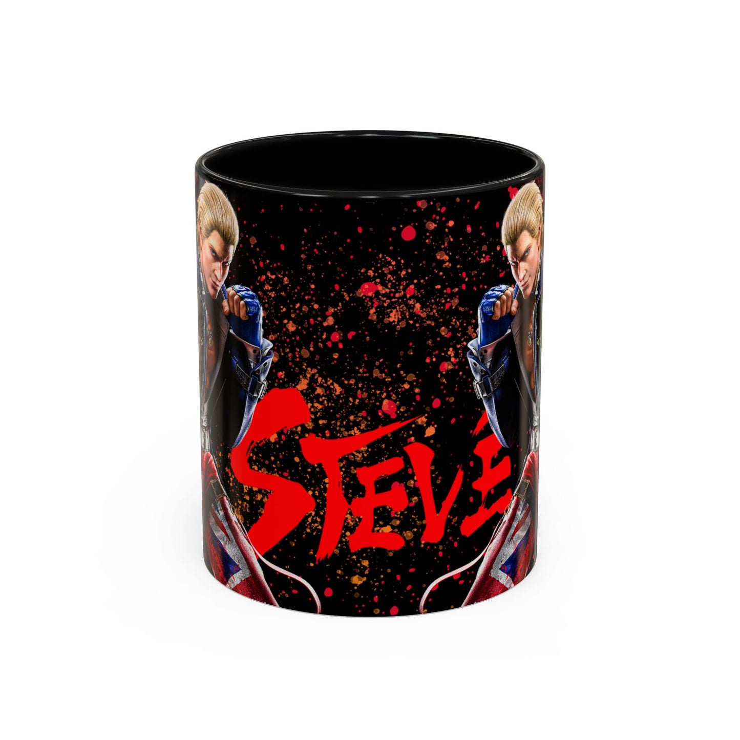 Tekken 8 Steve Mug – Dark Smoky & White Premium Mug Design | By RSB HUB