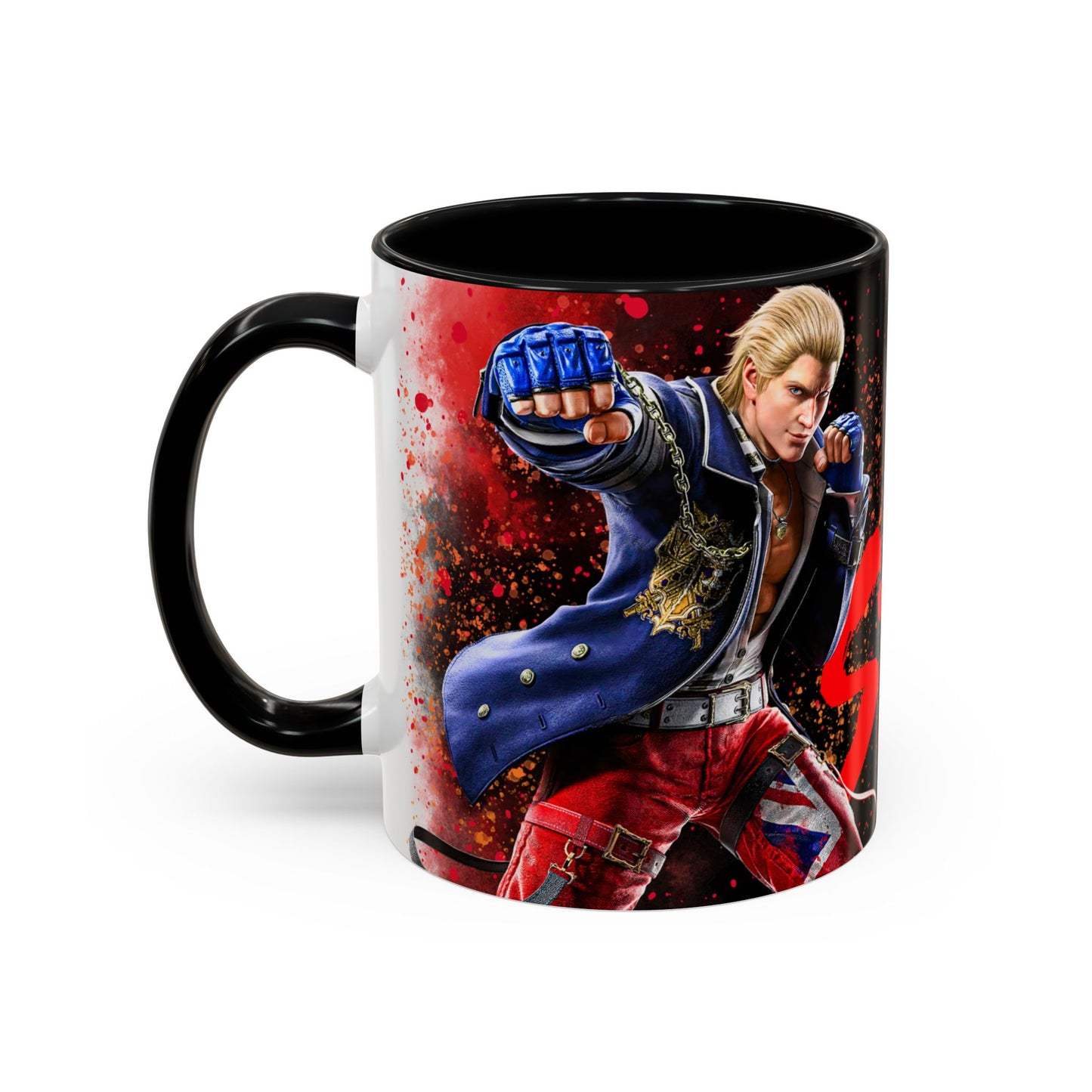Tekken 8 Steve Mug – Dark Smoky & White Premium Mug Design | By RSB HUB