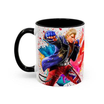 Tekken 8 Steve Mug – Dark Smoky & White Premium Mug Design | By RSB HUB