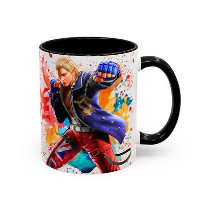 Tekken 8 Steve Mug – Dark Smoky & White Premium Mug Design | By RSB HUB