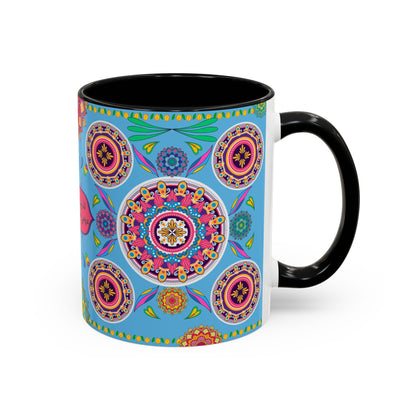Truck Art Mug 11oz – Vibrant Pakistani Culture Design 02 | By RSB HUB